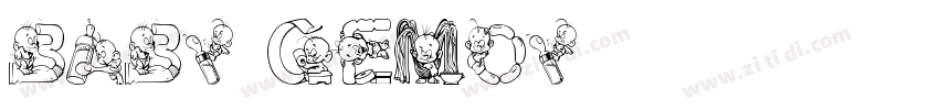 Baby Gemoy字体转换